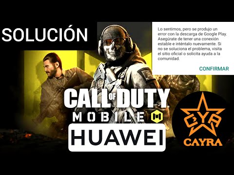 Установите Call Of Duty _ COD Mobile на HUAWEI без сервисов Google Play