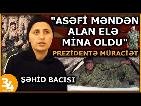 Şəhid ailəsindən Prezidentə müraciət - \