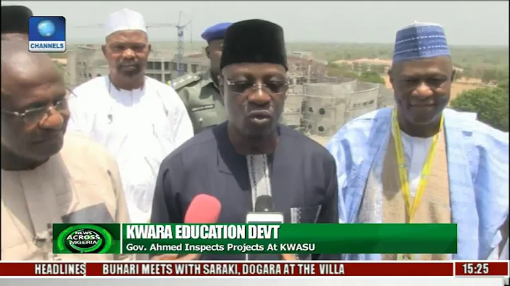 Governor Ahmed Inspects Projects At KWASU