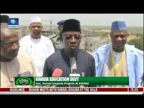 Governor Ahmed Inspects Projects At KWASU