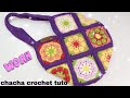 Tuto sac granny au crochet  partie 1