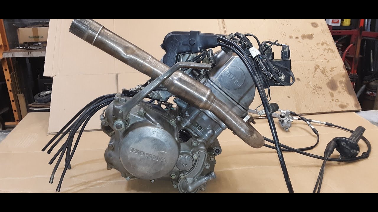 Honda CRF Engine Rebuilt and Running on the BENCH YouTube