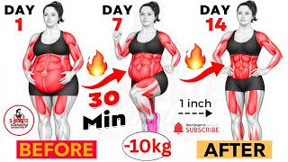 The Best Exercises for Hanging Belly Fat 🔥 30 Min Standing Abs Workout To LOSE 2 INCHES OFF WAIST