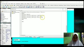 Pemrograman 1 (Delphi) Grafik Jumlah Siswa SD Perkelas