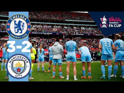 WOMEN&#39;S FA CUP FINAL HIGHLIGHTS | Chelsea 3-2 Man City