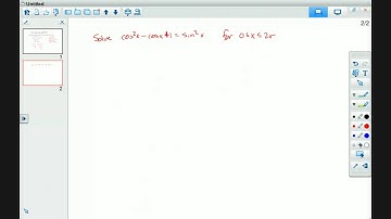 PreCalculus 7.5b Solving Trig Equations