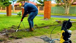 DIG A TRENCH with a Pressure Washer by Nick Nicoloudis 140,125 views 2 years ago 3 minutes, 34 seconds