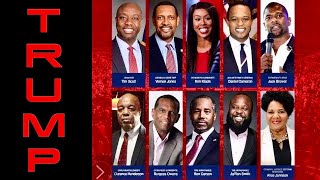 All the Black Speakers for Trump at RNC - Compilation