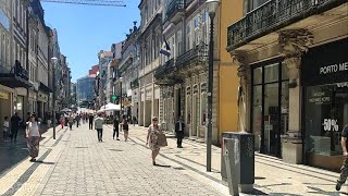 Walking in Porto Portugal ➡️part 2???? ?? Downtown Porto Travel Vlog Walk Experience???