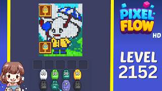 Pixel Flow Level 2152 Solution Walkthrough