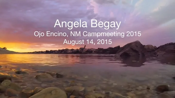Angela Begay | Ojo Encino NM Campmeeting | August 14, 2015