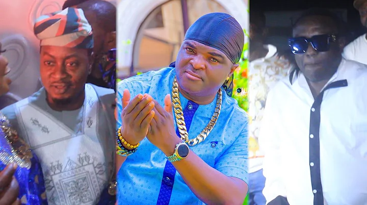 Taye Currency And Saheed Osupa Give It To Their Brother Abass Obesere At His 60th Birthday