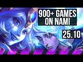 NAMI &amp; Kai'Sa vs HWEI &amp; Twitch (SUP) | 2/2/51, 26k DMG, 900+ games | EUW Master | 25.10
