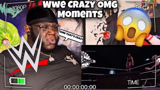 WWE CRAZY OMG MOMENTS (Reaction Video) #reactionvideo #wwe #wweraw #wwesmackdown
