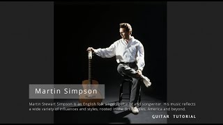 Guitar TAB - Martin Simpson : Jock Ohazeldean | Tutorial Sheet Lesson #iMn