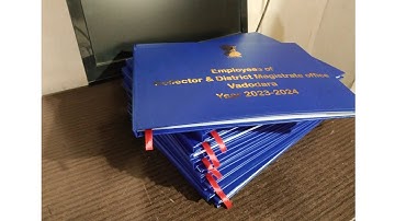 HARD BOUND All Colours Available ~ TAJ BINDING VADODARA GUJARAT