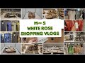 Marks and spencer   new  design summer collection  white rose shopping vlog may 2024