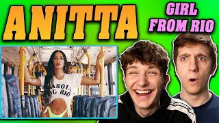 Anitta - 'Girl From Rio' REACTION!! (Official Music Video)