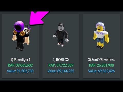 Becoming The 1 Richest Player In Roblox - rich people on roblox tracker player