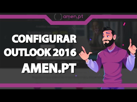 Como Configurar o Email da Amen.pt no Outlook 2016 (Rápido e Fácil) 2022