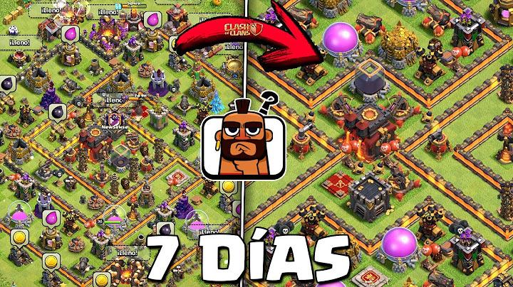 ¡QUE PASO en MI ALDEA DURANTE 7 DÍAS !? CLASH OF CLANS TH 10