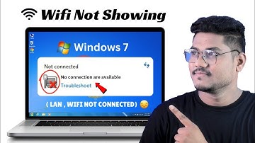 Solved Wi-Fi Option Not Showing in WINDOWS 7 2025 | Fix WIFI Missing Windows 7 | WIFI Not Showing
