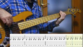 Tears For Fears - Everybody Wants To Rule The World Bass Cover with TAB