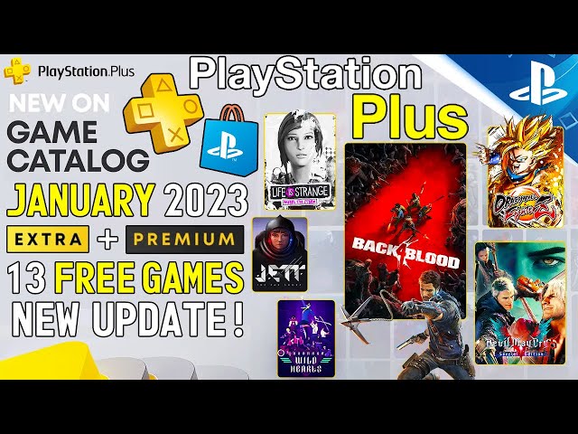 PS Plus Extra: Here's the Full List of Games for January 2023 - PlayStation  LifeStyle