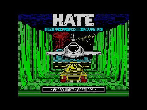 Классика ZX Spectrum - H.A.T.E. / Hostile All Terrain Encounter (1989). Полноценная попытка 1