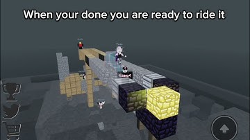 Tutorial how to build a train in creeper chaos