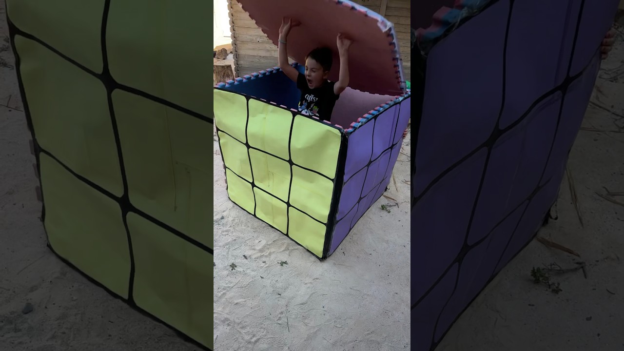 TRUCAZO cubo de Rubik ¡¡Se hace GIGANTE!! #rubikscube #viral #shorts