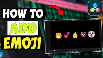 How To Add Emoji In Davinci Resolve 18 | Davinci Resolve emoji | How to Type Emojis Into Davinci 19