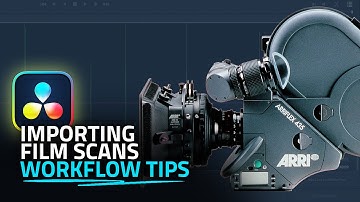 Importing FILM SCANS Workflow SCENE CUT DETECT - DaVinci Resolve TUTORIAL (DPX, ProRes, Subclip)