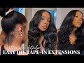 HOW TO: EASY DIY TAPE-IN HAIR EXTENSIONS (VERY DETAILED) | JENISE ADRIANA