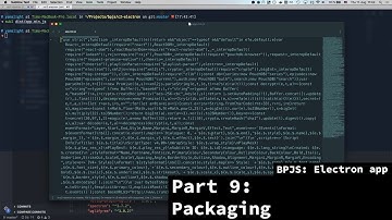 BPJS: Electron app - Part 9 - Packaging Electron.js apps