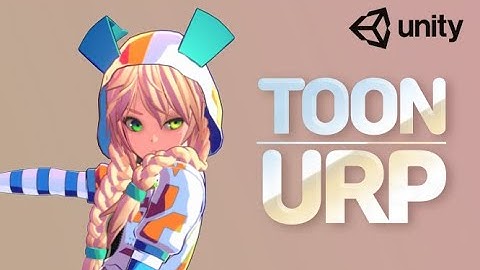 블렌더 유니티 [Toonshader]  UNITY-CHAN  툰쉐이더  URP  유니티짱