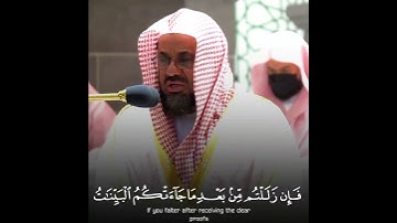 " ادخلوا في السلم كافة " تلاوة مميزة من سورة البقرة الشيخ سعود الشريم