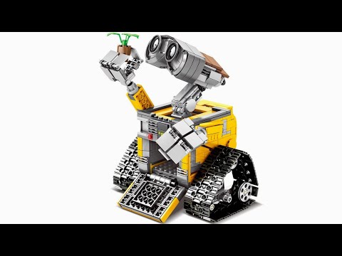 695PCS Building Blocks Creator Serie Idea Robot Blocks WELL E Action Figures Creators Building Block