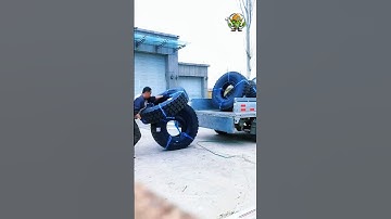 Labor-Saving Tire Loading Process: Making Work Easier with Advanced Tools & Machinery