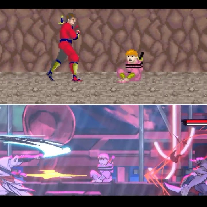 👀 Look closely... did you catch this classic reference in the SHINOBI: Art of Vengeance trailer?