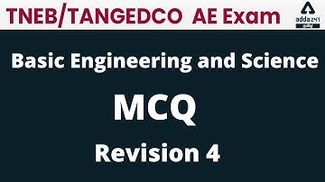 TNEB AE | Basic Engineering and Science MCQ Revision 4 | Tamil Engineering Classes by Adda247