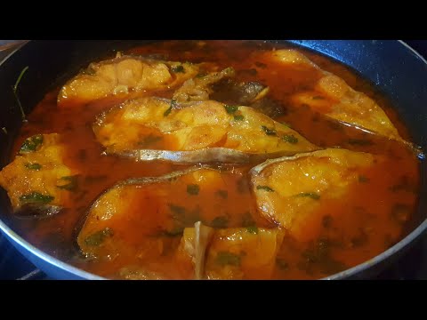 বোয়াল মাছের কষা ঝোল রেসিপি | Boal Fish Masala Recipe | Boal Macher Recipe | Fish recipe