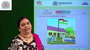 18TH FEB TS CLASS IV FL TELUGU AMAZING ASSIGNMENT KEY