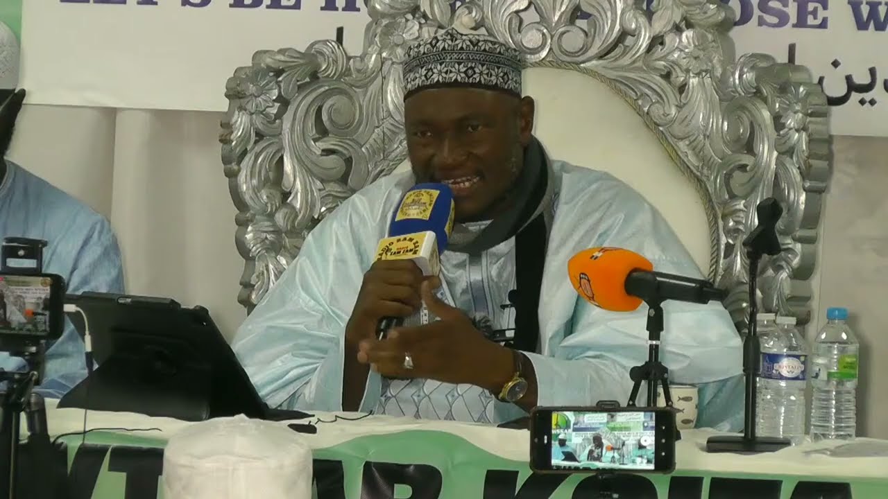 CONFERENCE DE ABDOULAYE KOITA AL KAWSAR FRANCE 🛑 |DIRECT| LA CHAINE SONINÉ créée par @MAMAMGroup