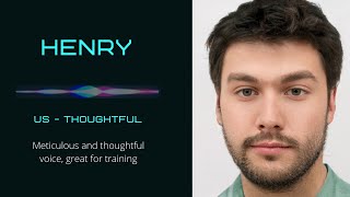 A.i Generated Human Quality Voice Henry - Us - Thoughtful