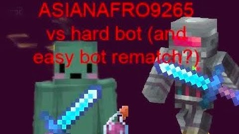 AsianAfro9265 vs hard bot on zeqa.net (easy bot rematch)