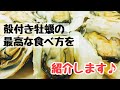 殻付き牡蠣はレンチンでぷりっぷりっの最高の蒸し牡蠣になる♪バター醤油でめしあがれ♪