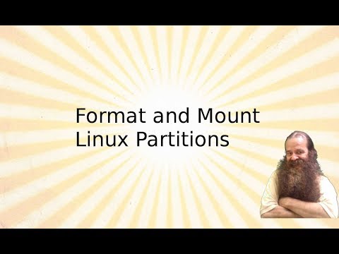 Formatting and Mounting Linux Partitions