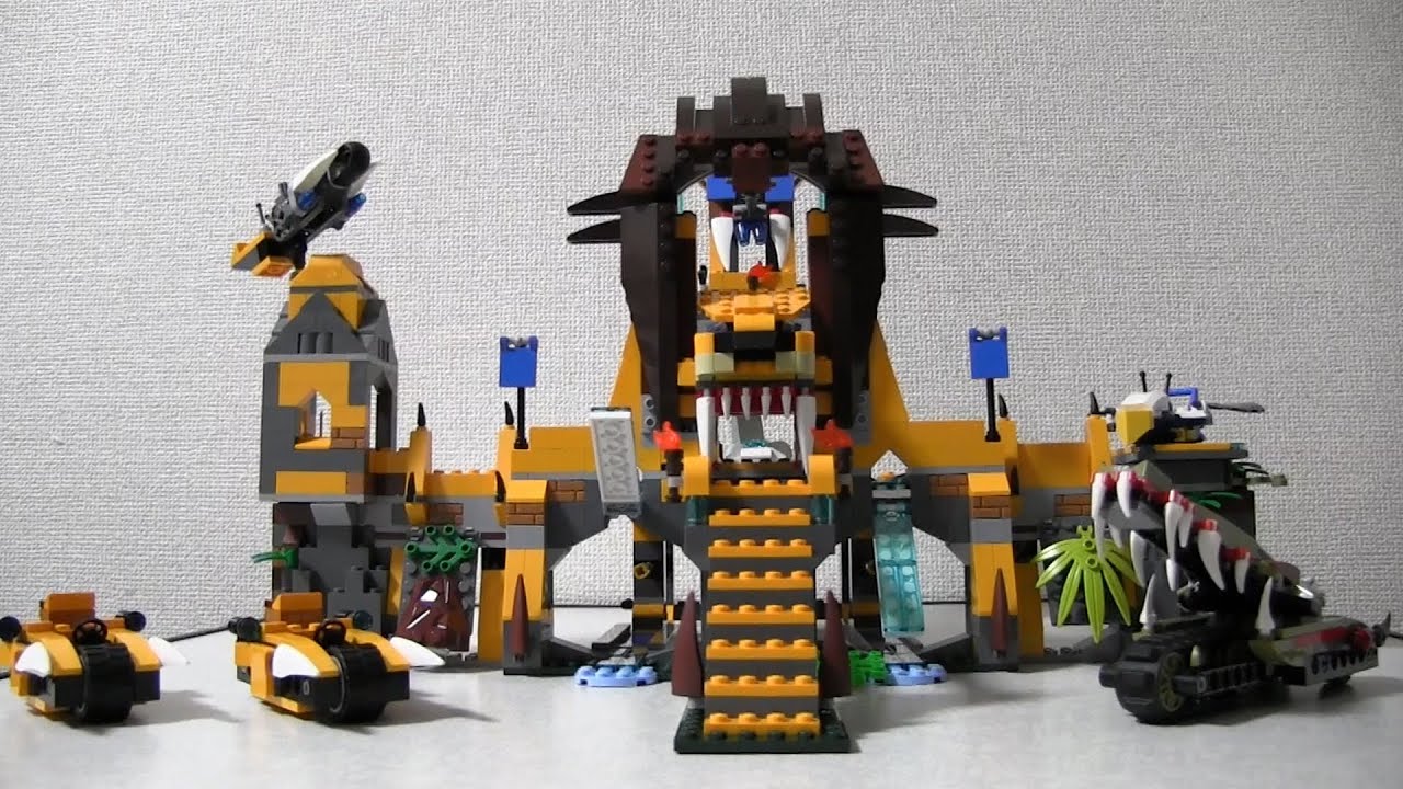 レゴ・チーマ正義のライオン神殿を本気で作ってみた - Let's build up LEGO CHIMA!