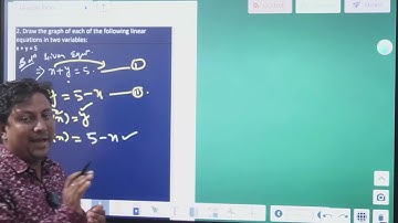 LINEAR EQUATION IN TWO VARIABLE PART 9 NIOS